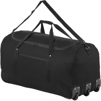 Купить дорожную сумку и чемодан Сумка дорожня на колесах TravelZ Wheelbag 100 Liter Black (603091) | Фото 1