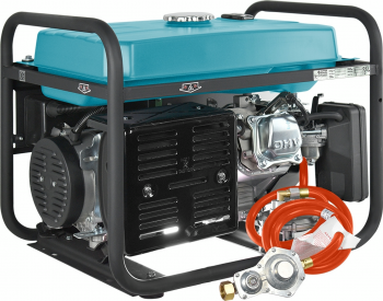 Генератор газово-бензиновий Konner&Sohnen KS 7000E G, 230В, 5.5кВт (KS7000EG) Генератор газово-бензиновий Konner&Sohnen KS 7000E G, 230В, 5.5кВт (KS7000EG) | Фото 4