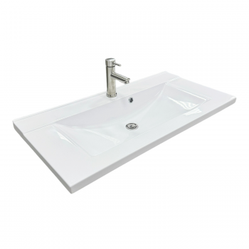 Купить раковину Набір для ванної Adamant Quanto 90, з сифоном Click-Clac (4824296208301) | Фото 12