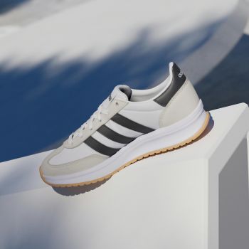 Кросівки чоловічі Adidas Run 70s 2.0 IH8584 41 1/3 (7,5 UK) білі/чорні (4067897807514) | Фото 2