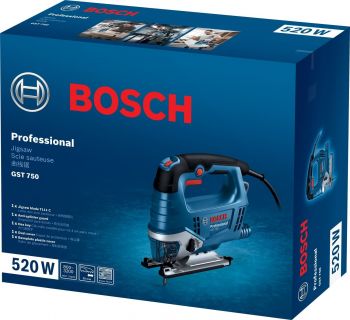 Лобзик BOSCH Professional GST 750, 520Вт (0.601.5B4.121) Лобзик BOSCH Professional GST 750, 520Вт (0.601.5B4.121) | Фото 15