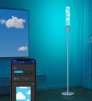 Торшер розумний Govee H6078, 1500Lm, RGBICW, WI-FI/Bluetooth, Білий (H6078302) Торшер розумний Govee H6078, 1500Lm, RGBICW, WI-FI/Bluetooth, Білий (H6078302) | Фото 10