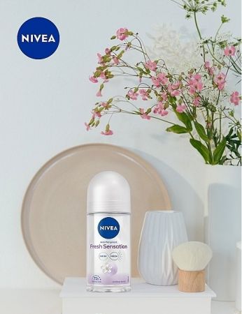 Антиперспірант кульковий Nivea deo Відчуття свіжості 50мл | Фото 2