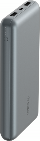 Портативний акумулятор BELKIN 10000mAh 15W 2xUSB-A, USB-C Gray (BPB011BTGY) Портативний акумулятор BELKIN 10000mAh 15W 2xUSB-A, USB-C Gray (BPB011BTGY) | Фото 4