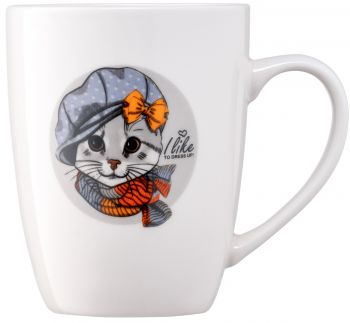 ARDESTO Lovely cat, 320 мл, фарфор (AR3464) Купить чашку, кружку ARDESTO Lovely cat, 320 мл, фарфор (AR3464) | Фото 3