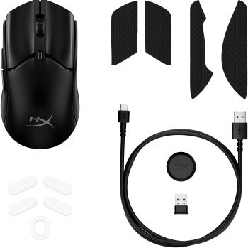 Купить мышь Ігрова миша HyperX Pulsefire Haste 2 Mini WL Black (7D388AA) | Фото 8