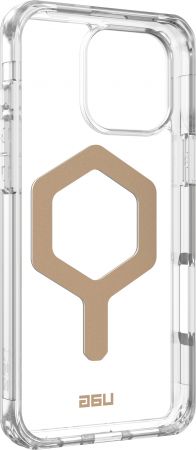 Чохол UAG для APPLE iPhone 16 Pro Max, Plyo Magsafe, Ice/Gold (114481114381) | Фото 1