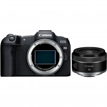 Фотоапарат CANON EOS R8 + RF 16 мм f/2.8 STM (5803C019RF16) | Фото 1