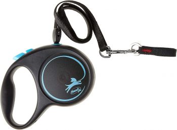 Повідець-рулетка Flexi Black Design S до 12 кг 5 м блакитний (4000498033333) | Фото 4