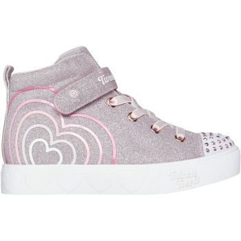 Кеди високі підліткові для дівчаток Skechers Heart Steps 314623L RSGD 27.5 (11 US) рожевий Кеди високі підліткові для дівчаток Skechers Heart Steps 314623L RSGD 27.5 (11 US) рожевий | Фото 2