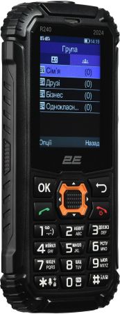 Мобільний телефон 2E R240 2025 Black (694743657623) | Фото 3