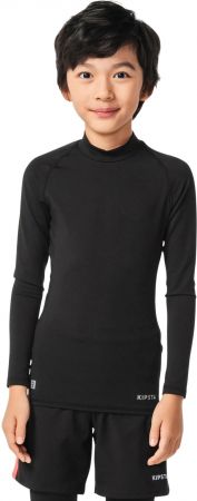 Термофутболка дитяча Kipsta Keepcomfort 100 з довгими рукавамии 8619327 12-13 р (151-60 см) чорна (4243480_Kipsta ) Термофутболка дитяча Kipsta Keepcomfort 100 з довгими рукавамии 8619327 12-13 р (151-60 см) чорна (4243480_Kipsta ) | Фото 3