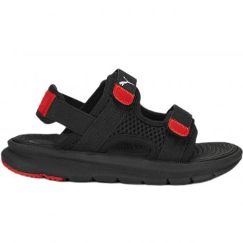 Сандалі дитячі Puma Evolve Sandal PS 389147-01 31 (12 UK) чорно-червоні | Фото 1