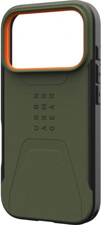 Чохол UAG для iPhone 17 Pro Civilian MagSafe Olive/Orange (114545117297) | Фото 6