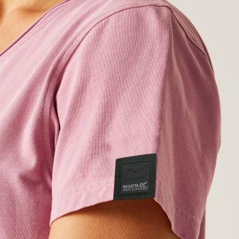 Футболка жіноча Regatta Elkie RWT333-5C2 10 рожева (5063019979342) | Фото 2