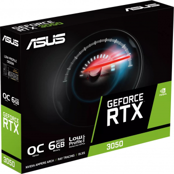 Відеокарта ASUS GeForce RTX 3050 6GB GDDR6 OC low profile (90YV0KQ0-M0NA00) Відеокарта ASUS GeForce RTX 3050 6GB GDDR6 OC low profile (90YV0KQ0-M0NA00) | Фото 4