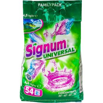Купить стиральное средство Пральний порошок Signum Universal 4,5 кг (5900308778418) | Фото 1
