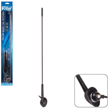 Антена VITOL врізна в дах 0,4м (61215-VITOL) | Фото 1