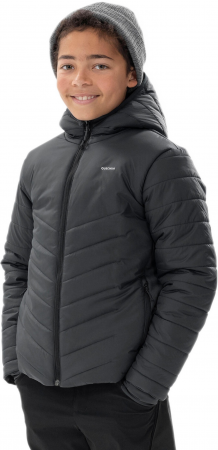 Куртка дитяча для туризму Quechua гібридна утеплена 8751511 8-9 р (131-140 см) чорна Куртка дитяча для туризму Quechua гібридна утеплена 8751511 8-9 р (131-140 см) чорна | Фото 2