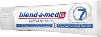 Зубна паста Blend-a-med Complete Protect 7 Кришталева білизна 75мл (8001090716705) | Фото 3