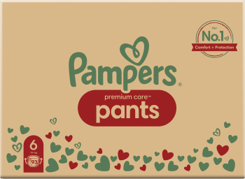 Підгузки-трусики PAMPERS Premium Care Pants Giant розмір 6 15+кг 93 шт (8006540491010) | Фото 4