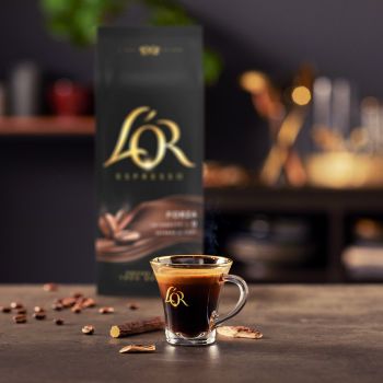 Кава L`OR зерна Espresso Forza, 1000г, 100% арабіка (8711000400760) | Фото 6