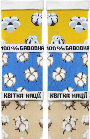 Набір шкарпеток NOSKAR Бавовна 41-46 3 пари різнокольорові | Фото 4