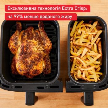 Купить мультиварку Мультипіч TEFAL Dual Easy Fry & Grill Air Fryer EY905B10 | Фото 11