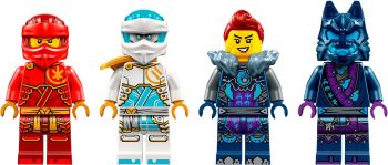 Купить конструктор Конструктор LEGO NINJAGO Робот вогняної стихії Кая (71808) | Фото 4