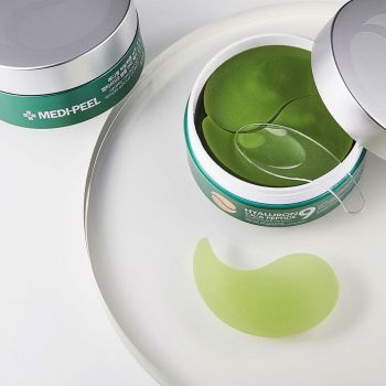 Патчі Medi-Peel заспокійливі з комплексом пептидами Peel Hyaluron Cica Peptide 9 Ampoule Eye Patch | Фото 3