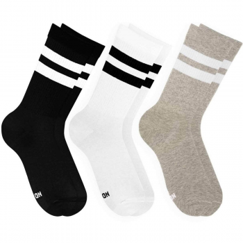 Набір шкарпеток NOSKAR Stripe Essentials 36-40 3 пари різнокольорові (setstripessentialssocks36) | Фото 1