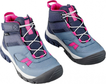 Черевики дитячі для туризму Quechua Crosspock Mid водонепроникні 8560928 29 сині (2901003_Quechua) | Фото 4