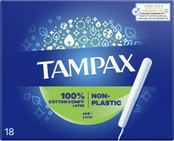 Купить средство женской гигиены Тампони TAMPAX Compak Super з аплікатором 18 шт (8006540716625) | Фото 13