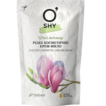 Крем-мило O'shy Your morning дой-пак 500 мл (4820263234914) | Фото 1