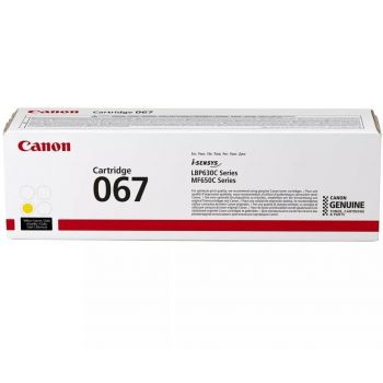 CANON 067 MF651Cw/MF655Cdw/MF657Cdw/LBP631Cw/LBP633Cdw Yellow (1250 с) (5099C002) | Фото 1