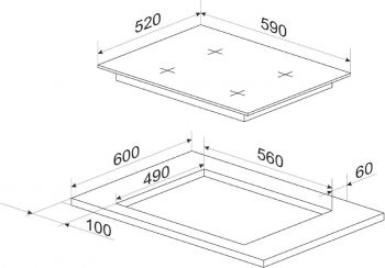 Варильна поверхня газова Hansa BHGI63170 Купить варочную поверхность Варильна поверхня газова Hansa BHGI63170 | Фото 4