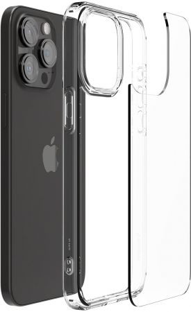 Чохол Spigen для APPLE iPhone 15 Pro Ultra Hybrid, Crystal Clear (ACS06707) Чохол Spigen для APPLE iPhone 15 Pro Ultra Hybrid, Crystal Clear (ACS06707) | Фото 4