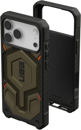 Чохол UAG для APPLE iPhone 17 Pro Max Monarch Pro Kevlar Element Green (11451411397B) | Фото 8