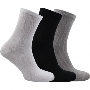 Набір жіночих шкарпеток Premier Socks 36-40 3 пари чорні/білі/сірі (4820203354191) | Фото 1
