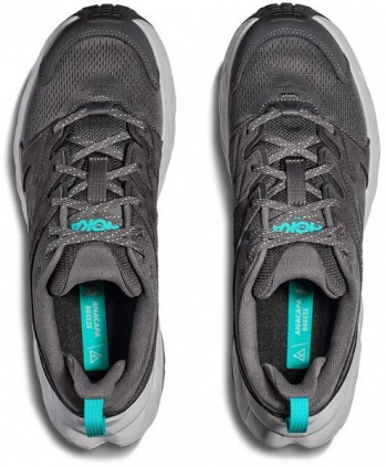 Кросівки чоловічі для хайкінгу Hoka Anacapa Breeze Low 1127920-GLXY 42 (8.5 US) темно-сірі | Фото 5