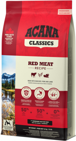 Корм для собак усіх порід на всіх стадіях життя Acana Classic Red ягня, яловичина, свинина 14,5кг Корм для собак усіх порід на всіх стадіях життя Acana Classic Red ягня, яловичина, свинина 14,5кг | Фото 2