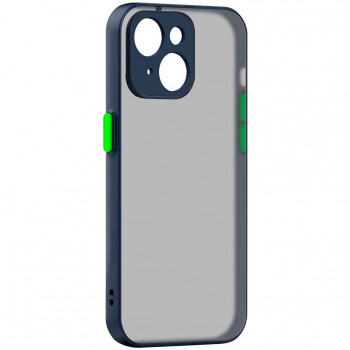 Чохол ArmorStandart Frosted Matte для APPLE iPhone 14 Navy Blue (ARM64481) | Фото 1