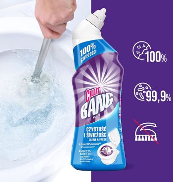 Засіб для чищення туалетів Cillit Bang Оригінальний 750 мл (5900627061451) Засіб для чищення туалетів Cillit Bang Оригінальний 750 мл (5900627061451) | Фото 4