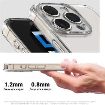 Чохол ArmorStandart Air для SAMSUNG A07 Camera cover Clear (ARM86531) | Фото 2