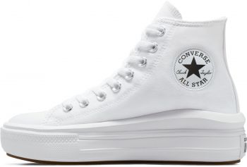 Кеди високі жіночі CONVERSE Ctas Move Hi 568498C 37.5 (7 US) білий (194432299269) Кеди високі жіночі CONVERSE Ctas Move Hi 568498C 37.5 (7 US) білий (194432299269) | Фото 2