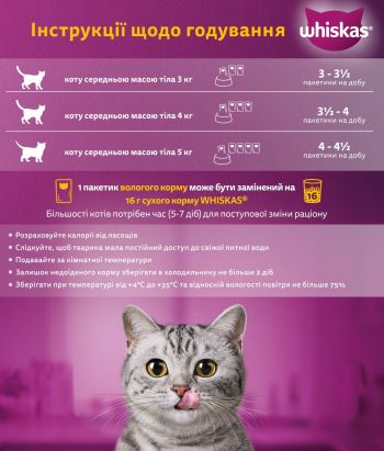 WHISKAS Pure Delight з куркою в желе 85г (5900951303333) WHISKAS Pure Delight з куркою в желе 85г (5900951303333) | Фото 4