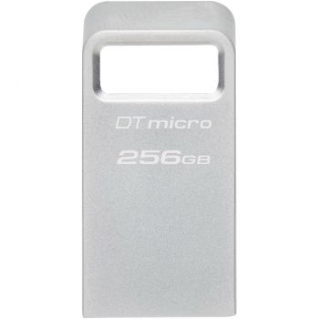 KINGSTON 256GB USB 3.2 Gen1 DT Micro R200MB/s Metal (DTMC3G2/256GB) | Фото 1