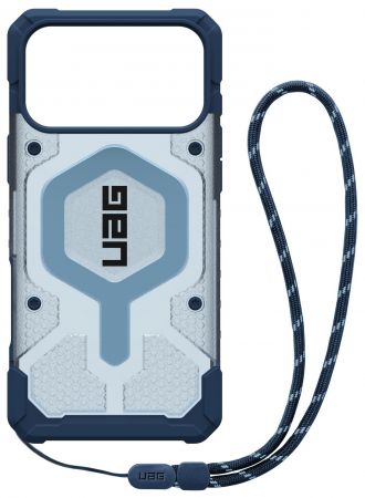 Чохол+ремінець UAG для iPhone 17 Pro Max Pathfinder Clear MagSafe Bundle Blues Lanyard (1145521BV03) | Фото 11
