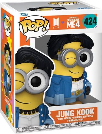 Колекційна фігурка Funko POP Rocks: Minions X BTS - Jung Kook (889698859660) | Фото 2