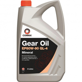 Олива трансмісійна Comma GEAR OIL EP80/90 GL4 5л (GO45L) | Фото 1